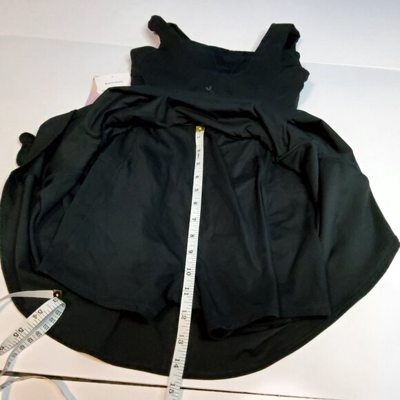 JoyLab Black Onyx Womens Active Dress XS Tiered Ruffle Skirt Workout,Casual Wear - Picture 13 of 14